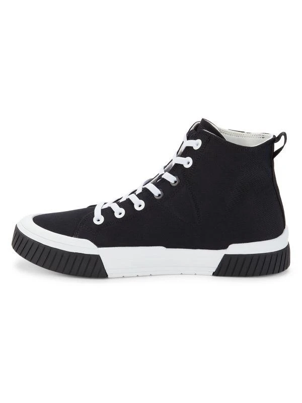 DKNY Colorblock Logo High Top Sneakers 4