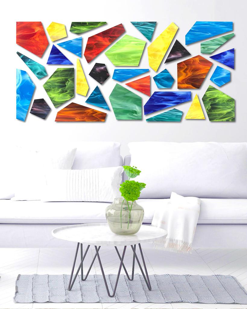 Karo Studios Glass Wall Sculpture