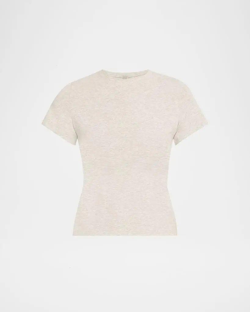 SKIMS Cotton Jersey Crewneck T-Shirt