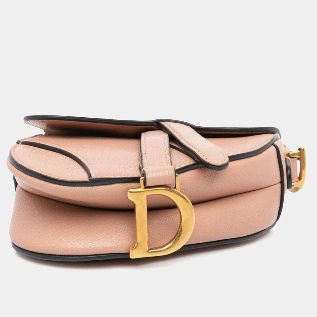 Dior Dior Nude Goatskin Micro Saddle Crossbody Bag 3