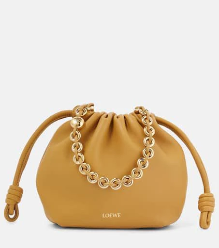 Shop Flamenco Mini leather shoulder bag on Sale at BeyondStyle