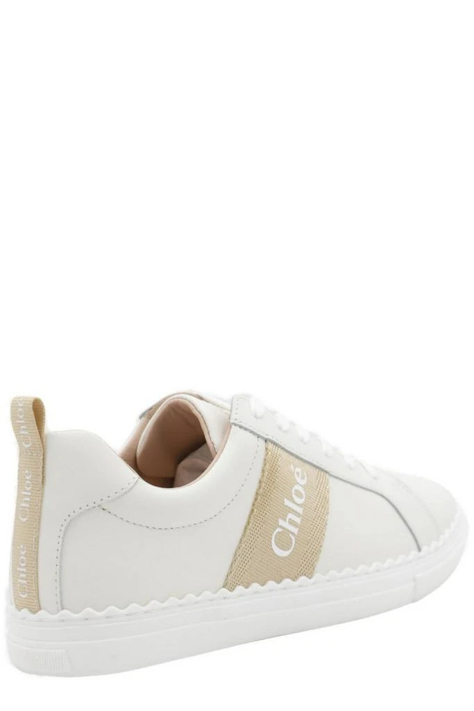 Chloé Chloé Kids Logo Printed Round Toe Sneakers 2
