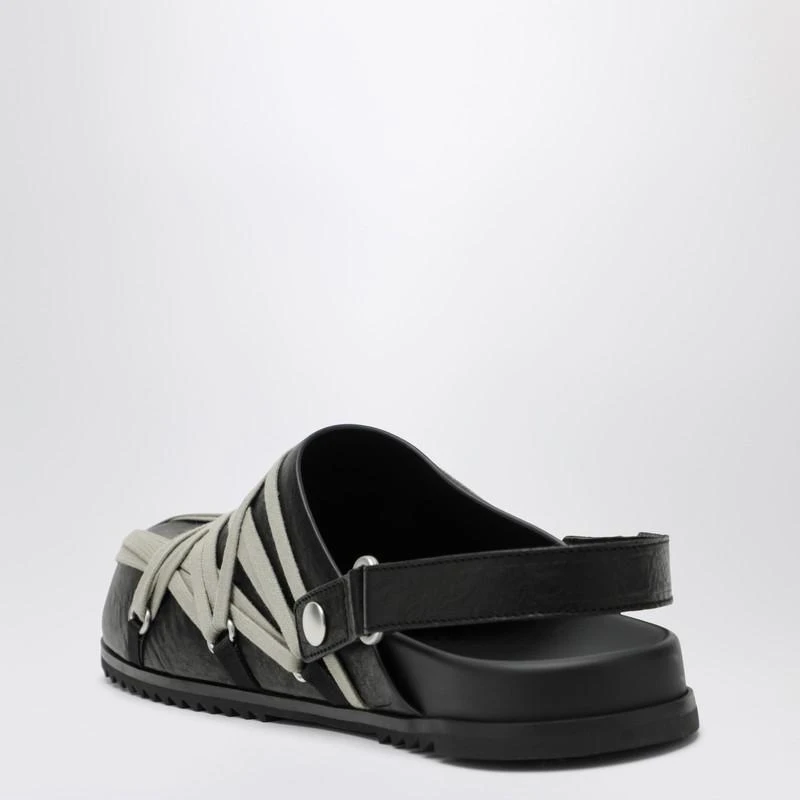 Rick Owens Megalaced Mule nere 4