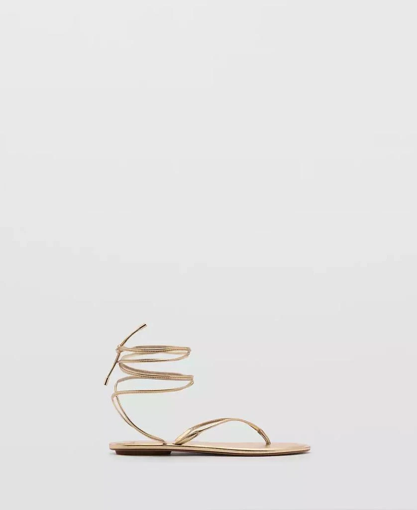 Mango Women's Strips Sandals 3