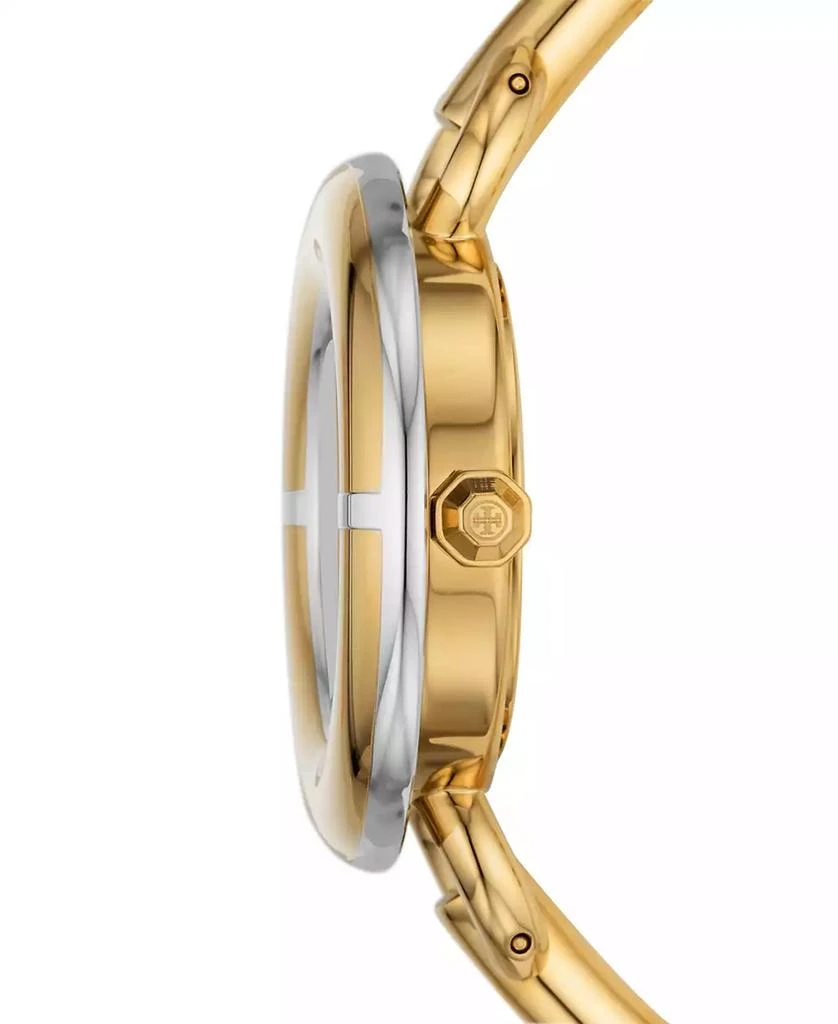 Tory Burch Women's The Miller Gold-Tone Stainless Steel Bracelet Watch 34mm Set 3