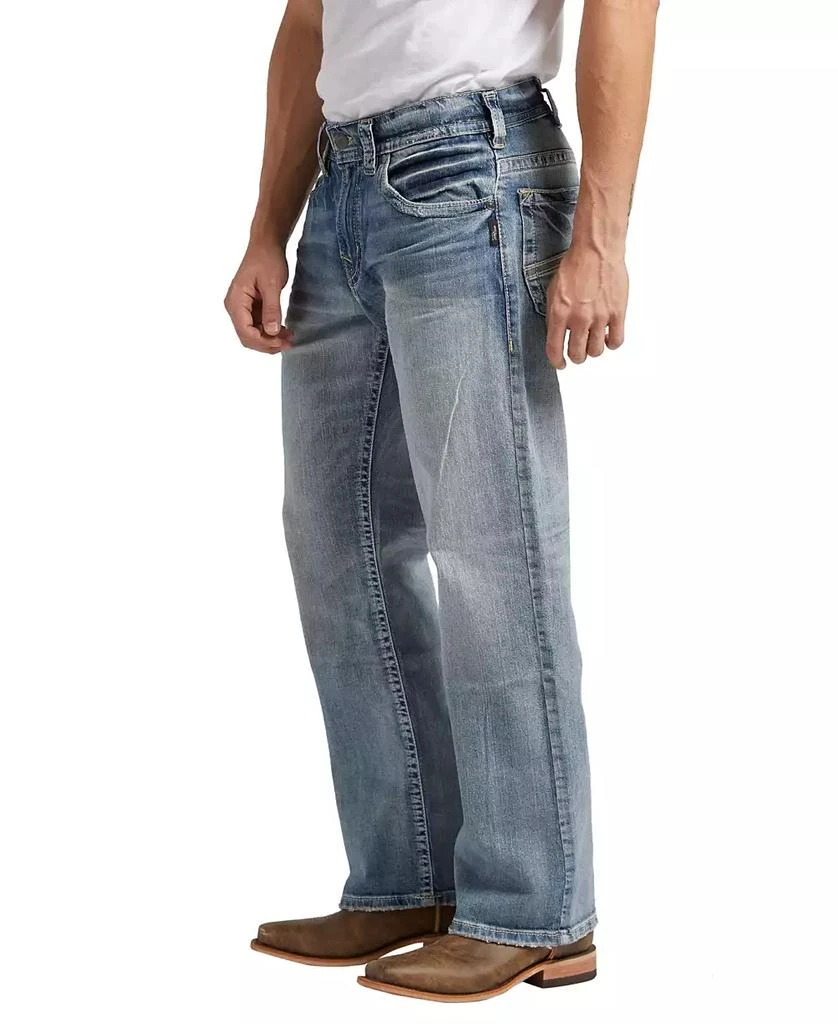 Silver Jeans Co. Men's Gordie Relaxed Fit Straight Leg Jeans 3