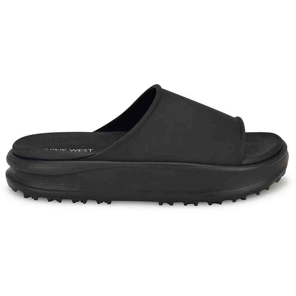 Nine West SUNSHIN 3 Womens Open toe Slip on Slide Sandals 2