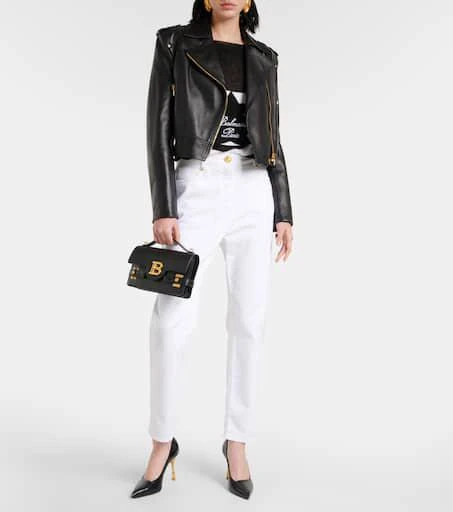 Balmain Logo striped sweater 2