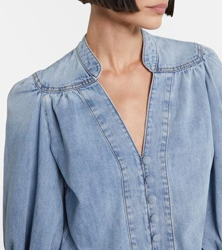 Zimmermann Lucky denim blouse 4