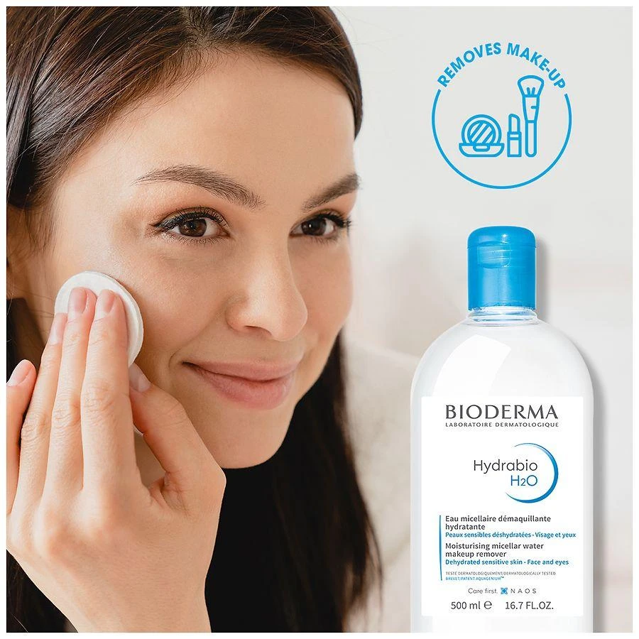 Bioderma Hydrabio H2O Micellar Water Cleanser Makeup Remover for Dehydrated Skin 3