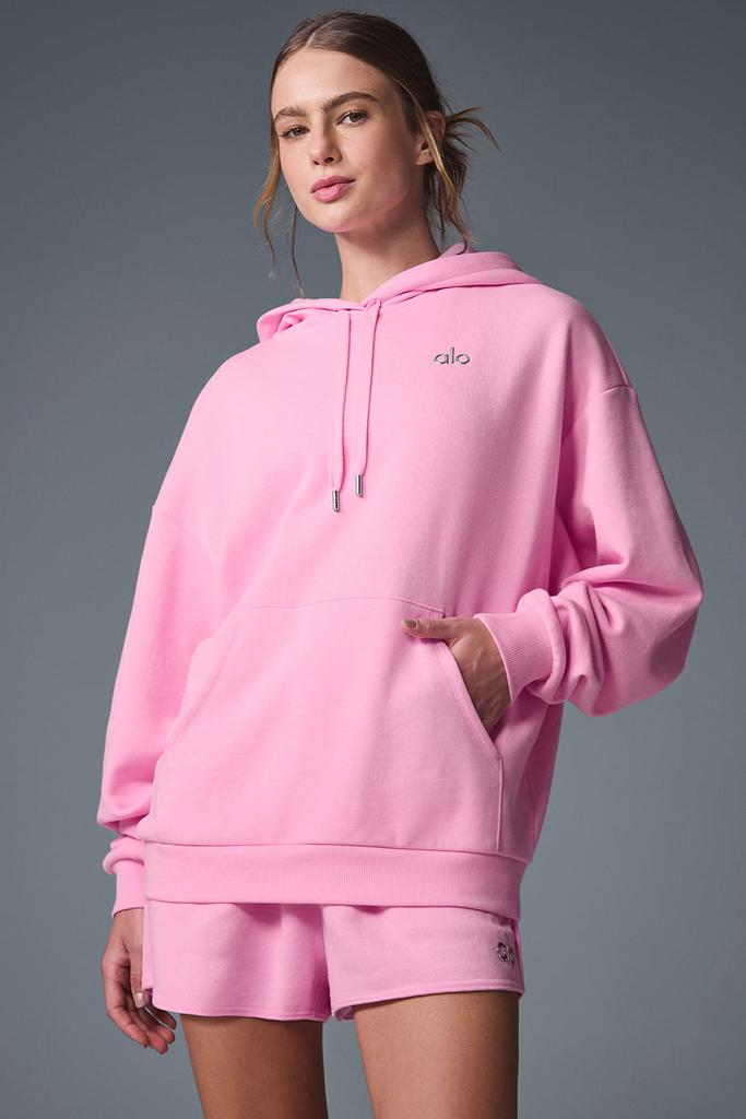 【美品】alo アロ　パーカー　ピンク Make Waves Hoodie - Sunset Pink Tonal | ALO