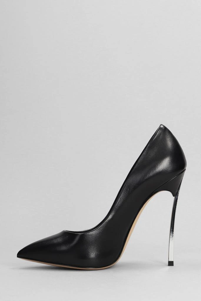 CASADEI Blade Pumps In Black Leather 3