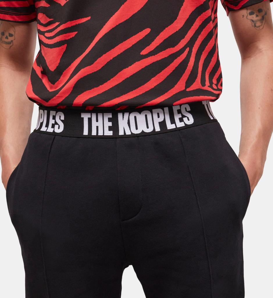 THE KOOPLES The Kooples Black Logo Pants