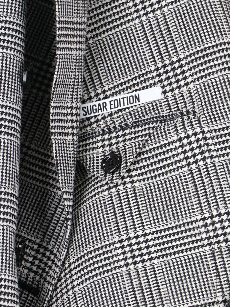 LARDINI Double-Breasted Blazer – Grey Check 3