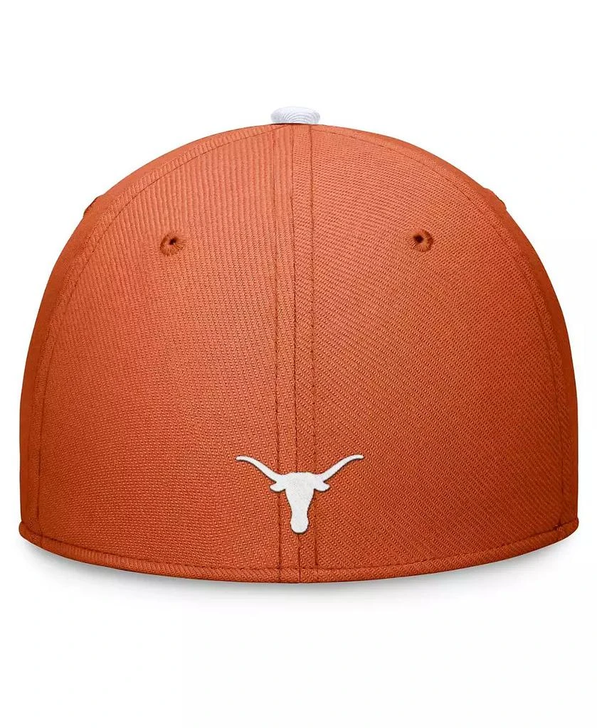 NIKE Men's Texas Orange Texas Longhorns Primetime Swoosh Flex Hat 3
