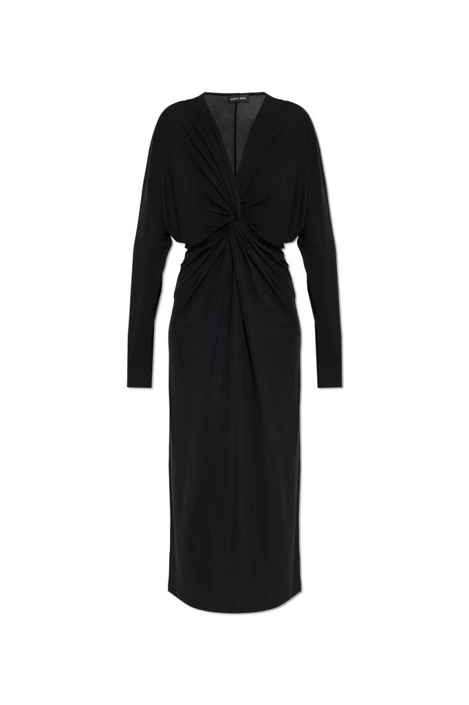 anya mini dress black white Anya Long Sleeve Off Shoulder Mini Dress Black | White | Black | White | Womens