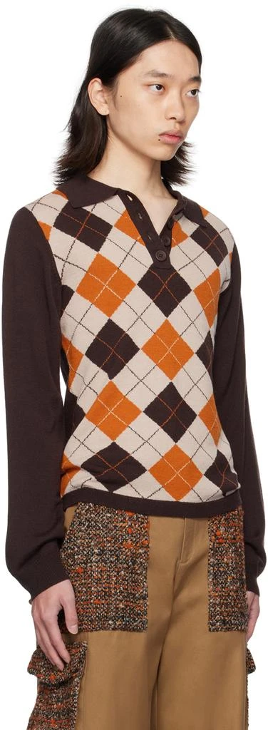 Anna Sui SSENSE Exclusive Orange Polo 2