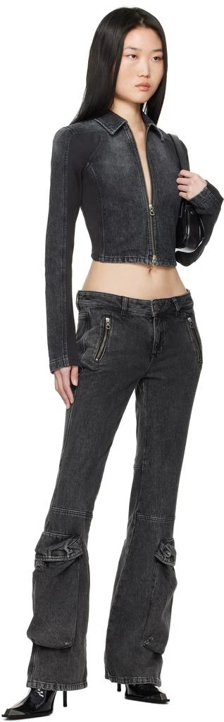 Diesel Black D-Poky-S Jeans 4