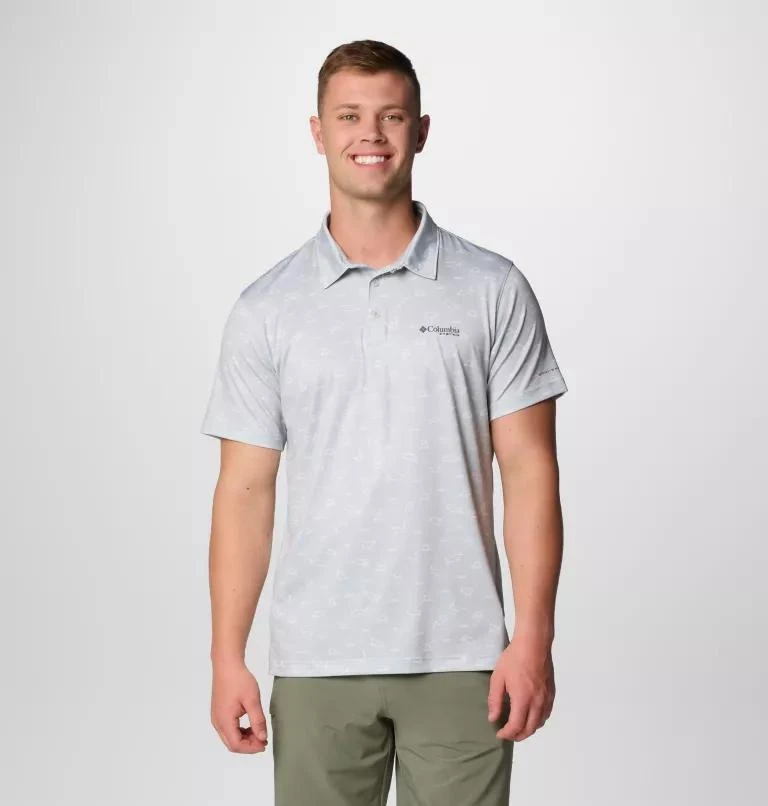 Columbia Columbia Men's PFG Super Slack Tide  Stretch Polo- 1