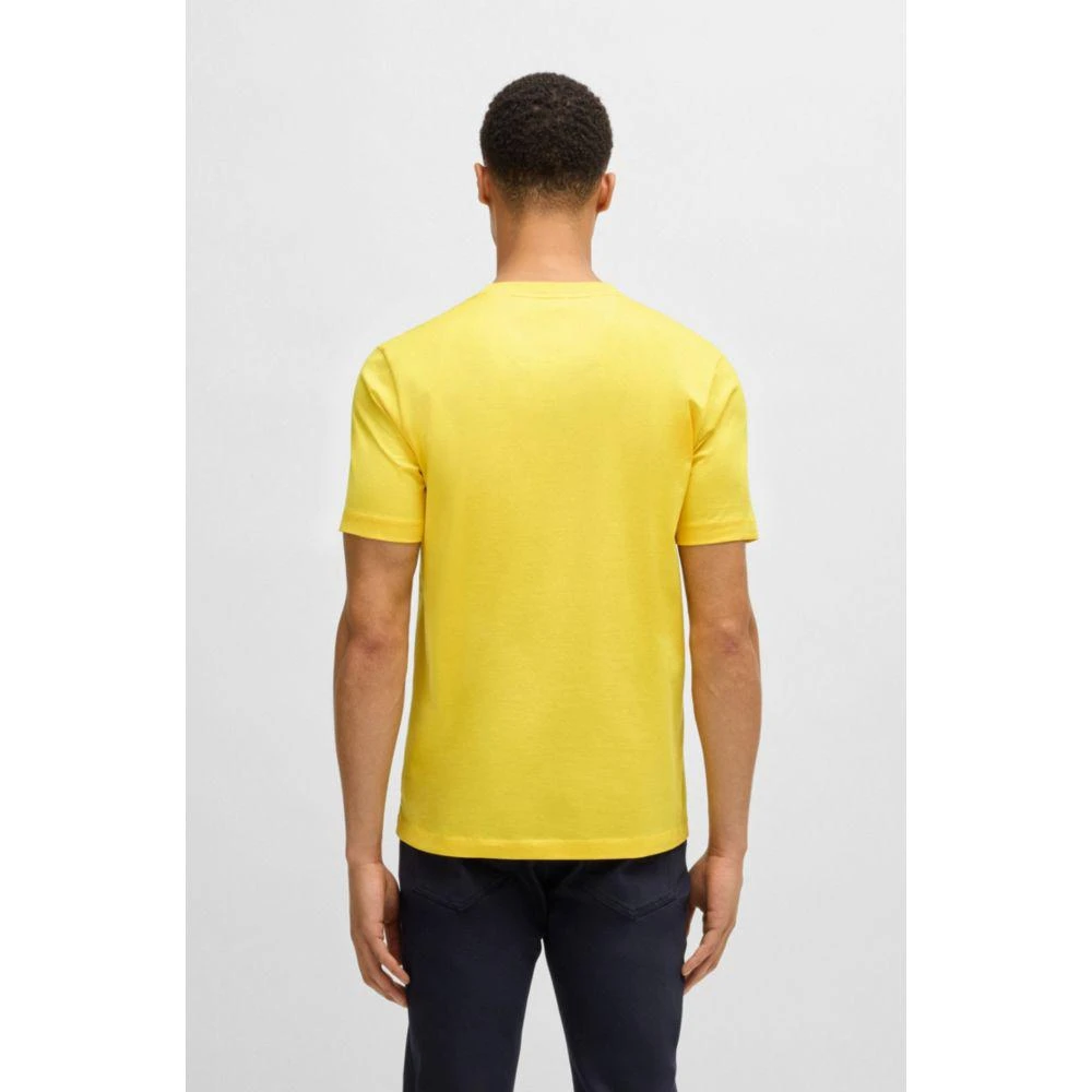 Hugo Boss Porsche x  mercerized-cotton T-shirt with collaborative branding 4
