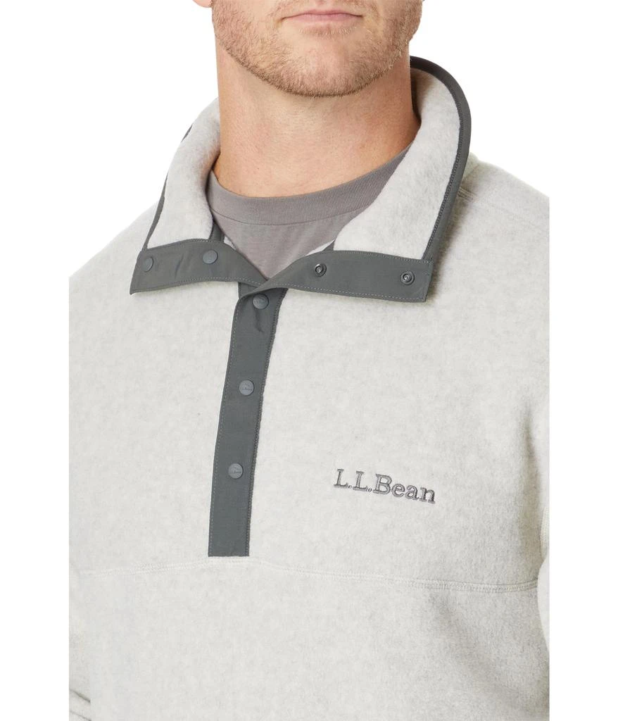 L.L.BEAN Bean
s Classic Snap Fleece II Pullover Adults 3