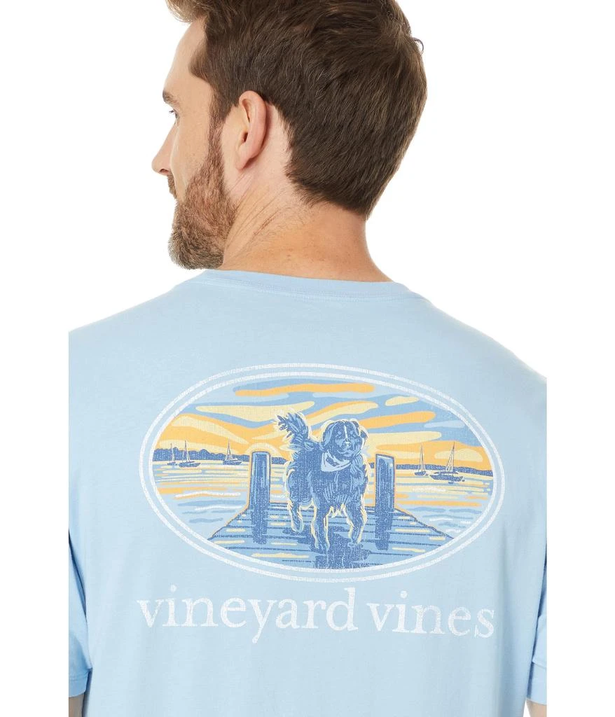 Vineyard Vines Sunset Pier Bernese Short Sleeve Tee 3