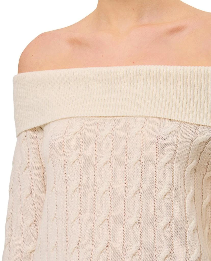 Ralph Lauren Ralph Lauren Collection Off-The-Shoulder Jumper 4