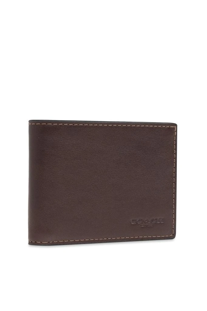Coach Coach Logo Embossed Slim Billfold Wallet 3