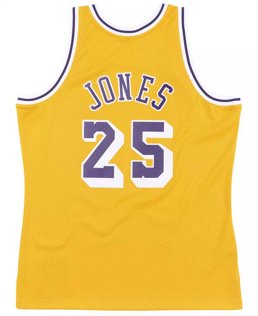 Mitchell and Ness Men's Eddie Jones Los Angeles Lakers Hardwood Classic Swingman Jersey