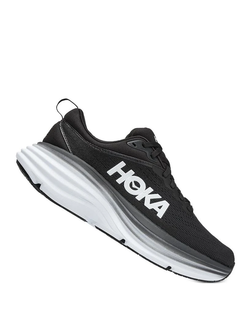 Hoka One One Women's Bondi 8 Wide Low Top Sneakers 5