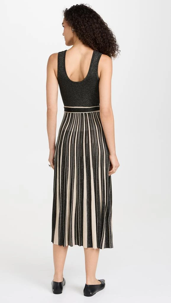 Zimmermann Illustration Metallic Scoop Dress 2