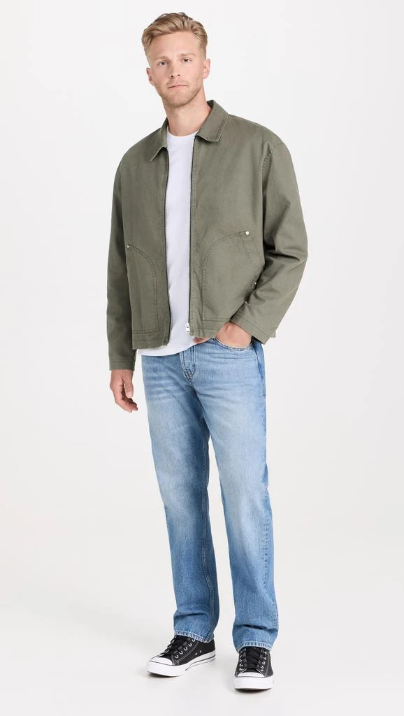 FRAME Garment Washed Trucker Jacket 4