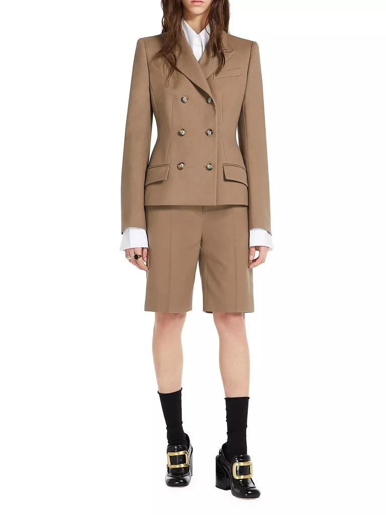 Max Mara Cotton-Blend Bermuda Shorts 2
