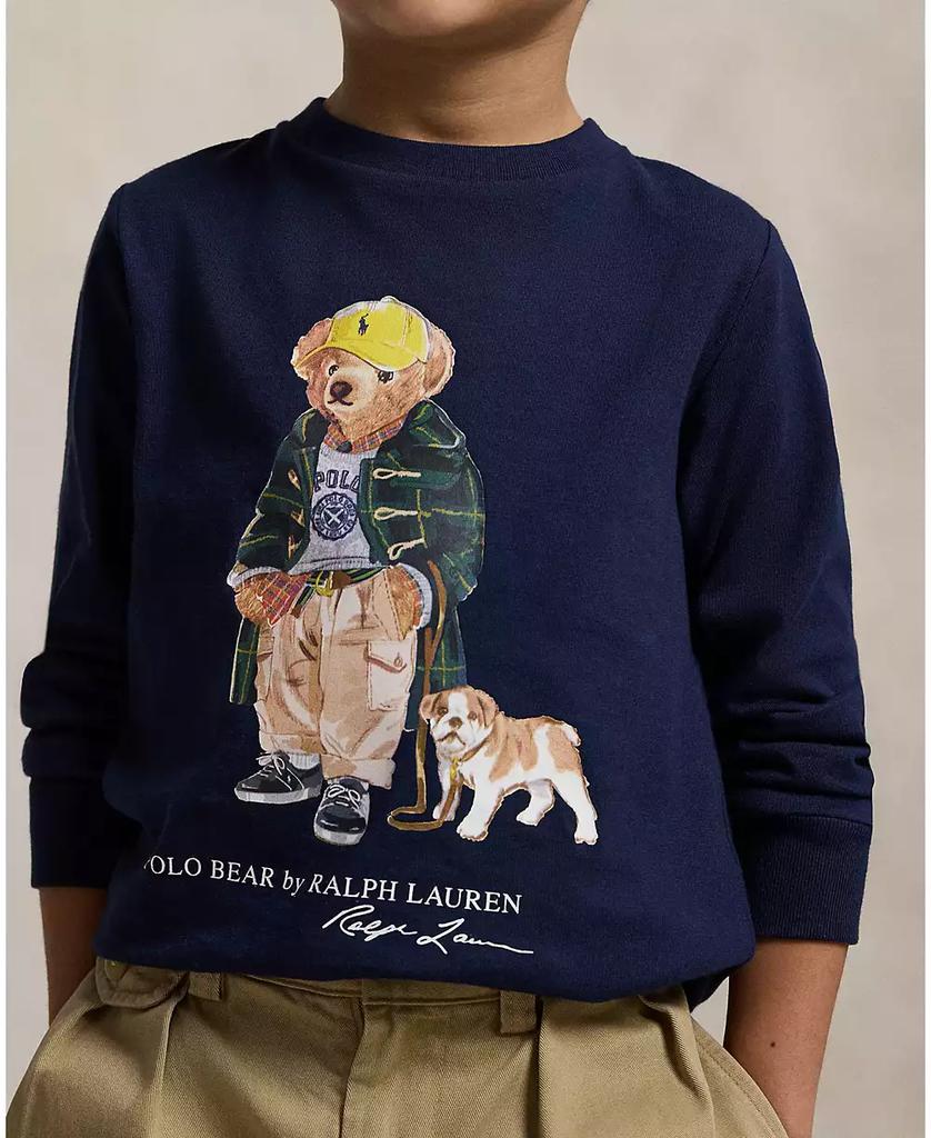 Ralph Lauren Toddler and Little Boys Polo Bear Long Sleeve T-Shirt