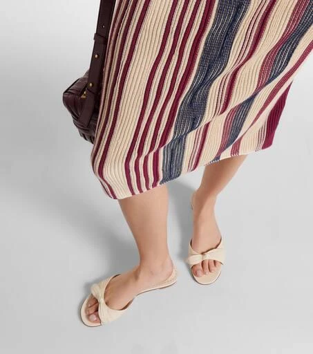 Manolo Blahnik Lolloflat leather mules 4