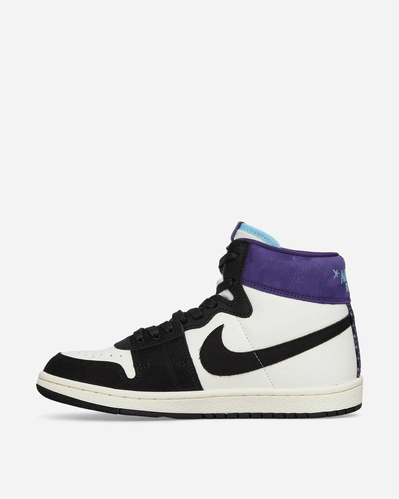 Jordan Women's Opium Air Ship SP Sneakers Black / Court Purple 4