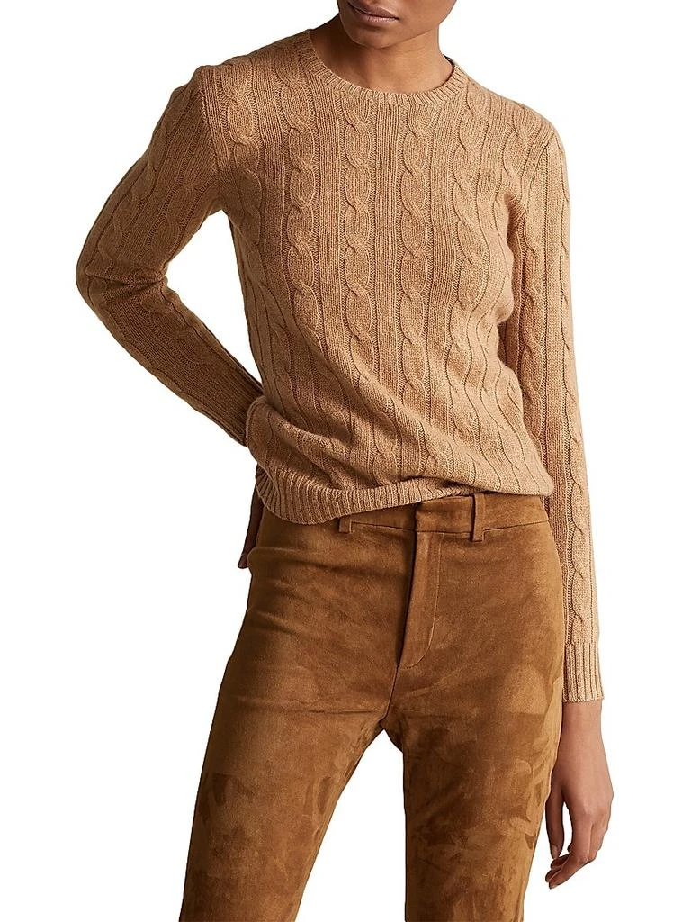 Ralph Lauren Julianna Cable-Knit Cashmere Sweater 3