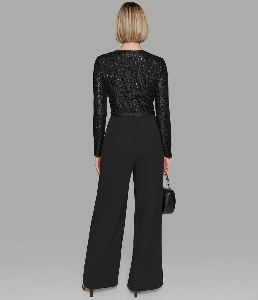 Karl Lagerfeld Paris SEQUIN BODICE JUMPSUIT 2