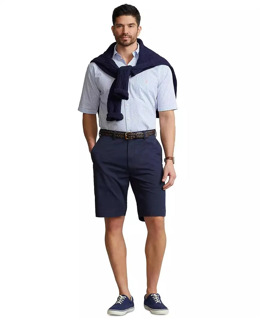 Ralph Lauren Men's Big & Tall Seersucker Shirt 7