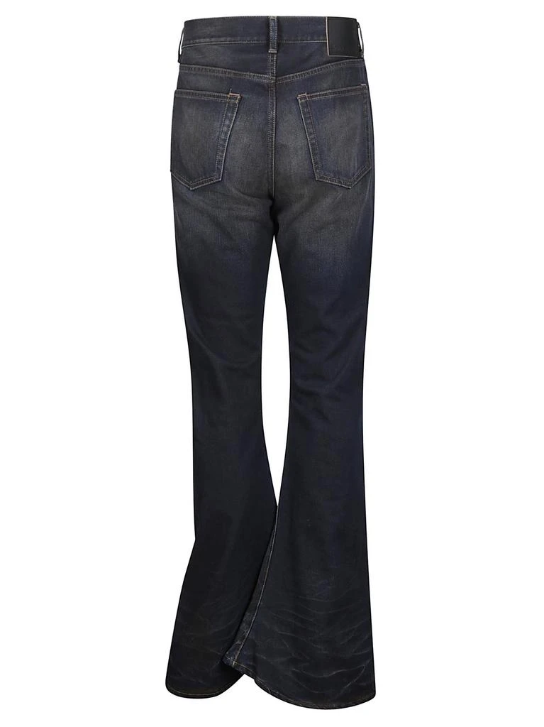 Acne Studios Acne Studios Logo Patch Flared Leg Jeans 2