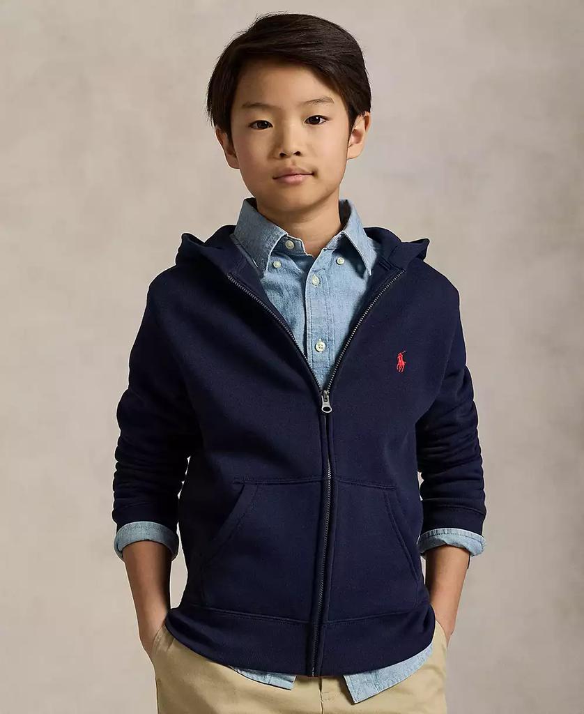 Ralph Lauren Big Boys Cotton Fleece Zip Up Hoodie