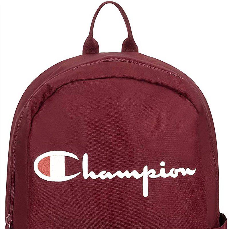 Champion Unisex Adult Backpack In Dark Red