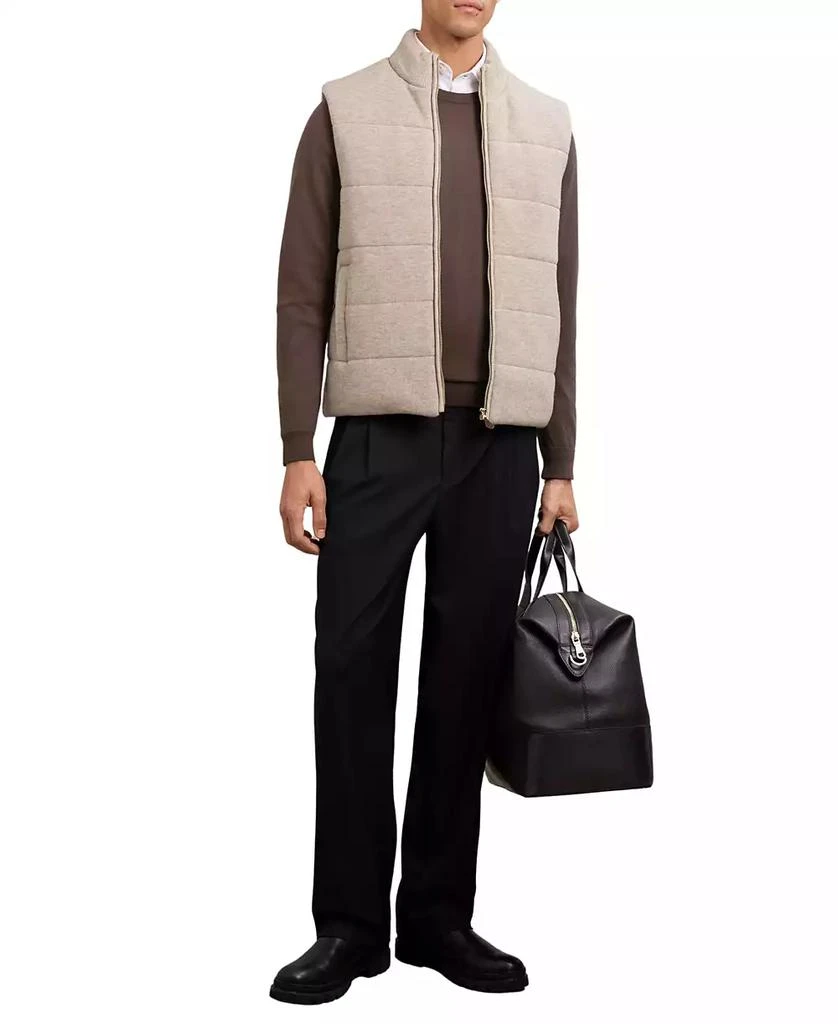 REISS Men
s Rib-Knit Zip-Through Gilet 2