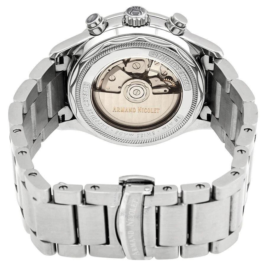 Armand Nicolet Armand Nicolet MHA Chronograph Automatic Black Dial Men's Watch A844HAA-NR-M2850A 3