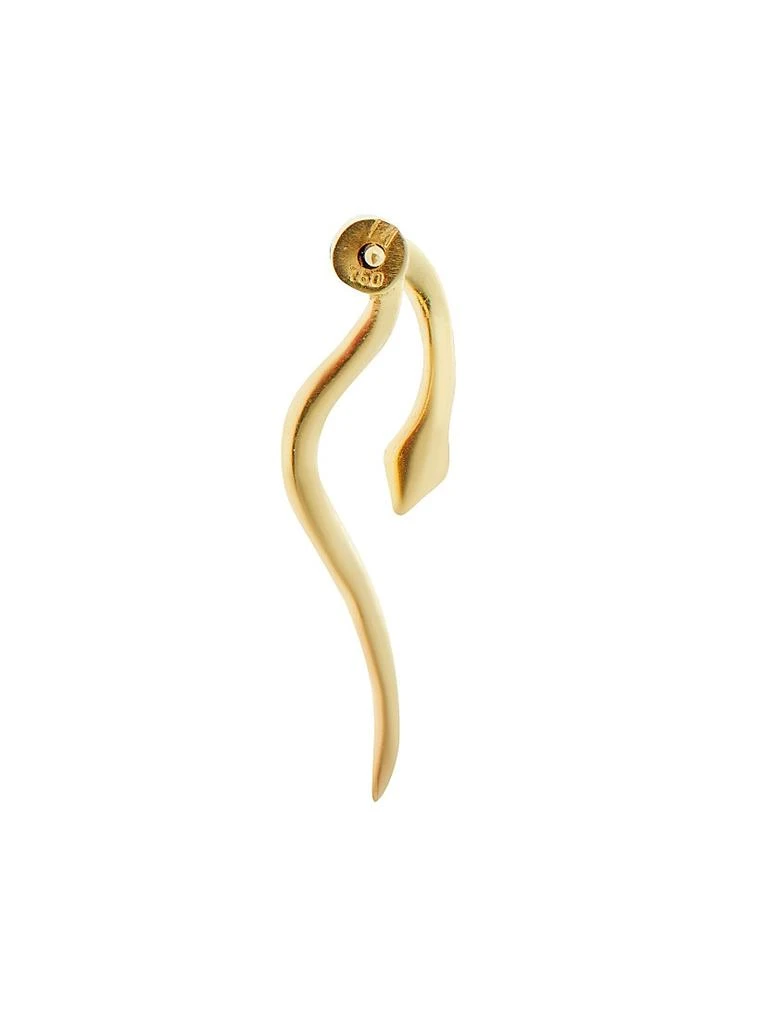 Ileana Makri 18K Gold Snakes Collection Earrings 3