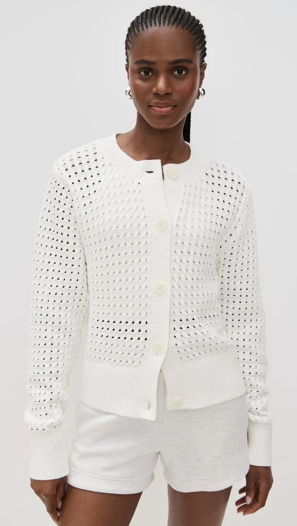 Varley Bettina Textured Knit Jacket 6
