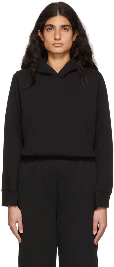 MAISON MARGIELA Black Cotton Hoodie 1