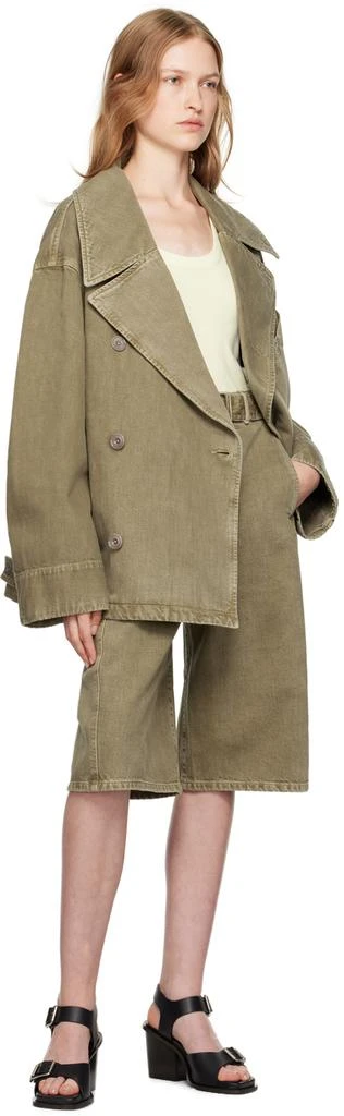 Lemaire Green Dispatch Denim Jacket 4