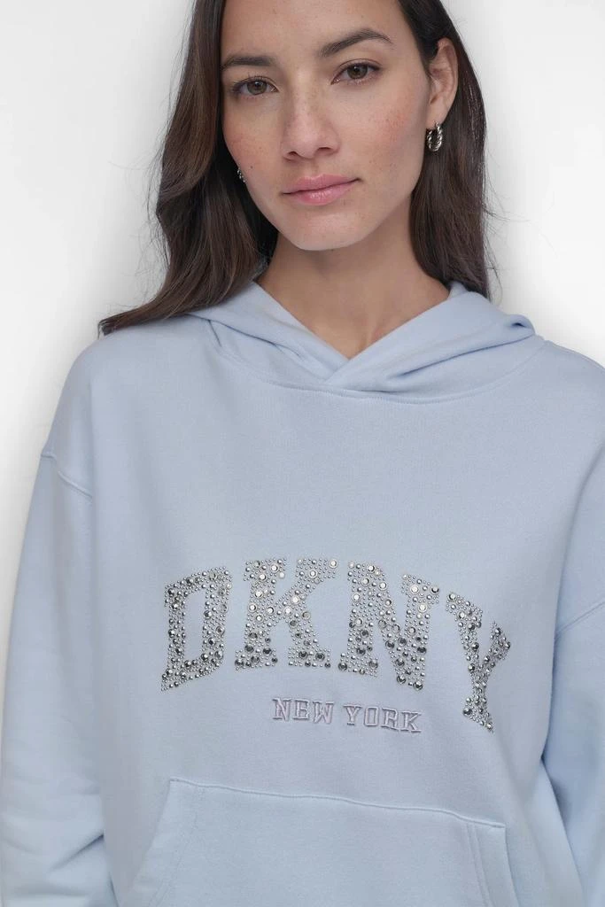 DKNY DKNY ARCHED DOME STUD SWEATSHIRT 5