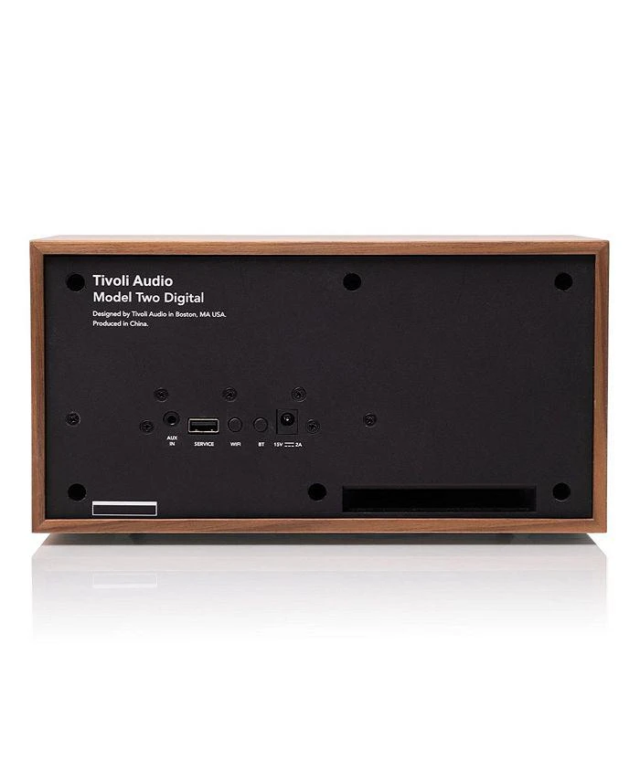 Tivoli Audio Model Two Digital Bluetooth Speaker with Built-In Airplay2, Chromecast, and Wi-Fi 2